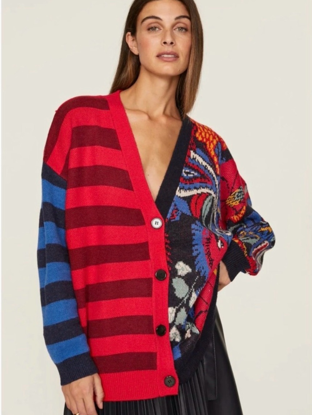 FARM Rio Vintage Forest Cardigan -